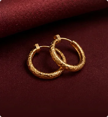 Gold Hoop Earrings