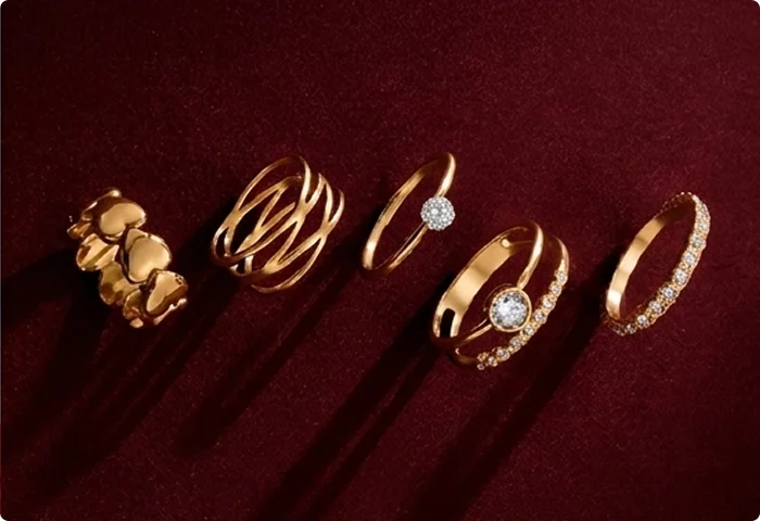 0% Making Charges Rings
